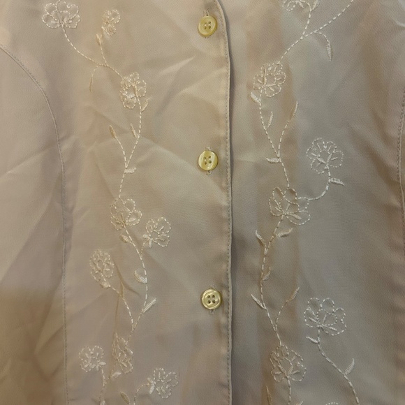 Vintage Yellow Button Down - Picture 2 of 3